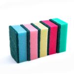 Moisture Proof Biodegradable Sponges For Dishes Anti Odor And Fast Drying