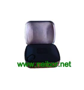 Quality pocket size mint tin box with plastic dispenser wholesale