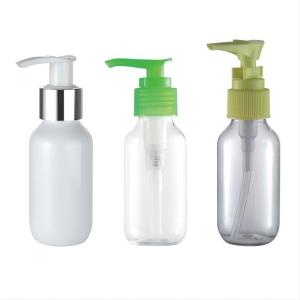 Quality 80ml PET Plastic Bottle with 24/410 Plastic Screw Cap Disc Cap Flip Top Cap Lotion Pump Fine Mist Sprayer wholesale