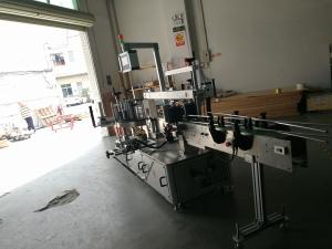 Quality Double-face Round Bottle Sticker Labeling Machine , Label width 190mm wholesale