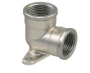 Quality Female / Female Thread Brass 90 Degree Elbow Fittings With Screw Fixation wholesale