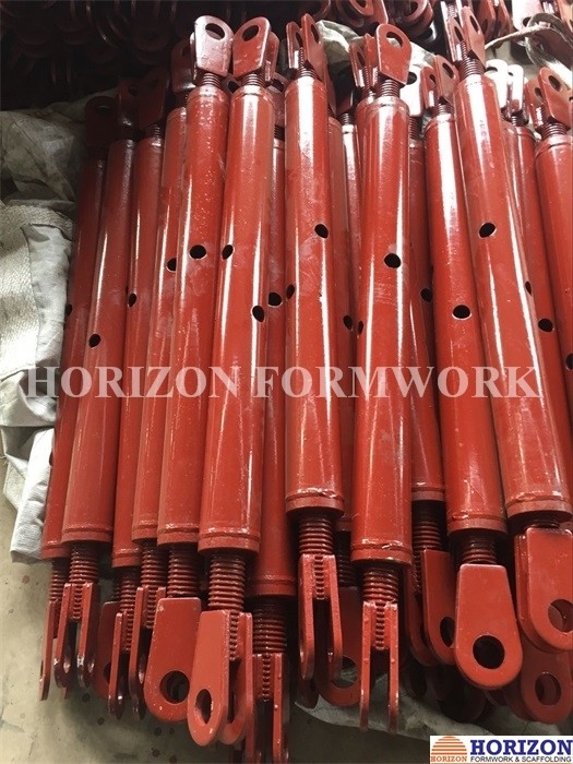 Push Pull Braces For Plumbing Wall Formwork With Telescopic Length Upto 10 M