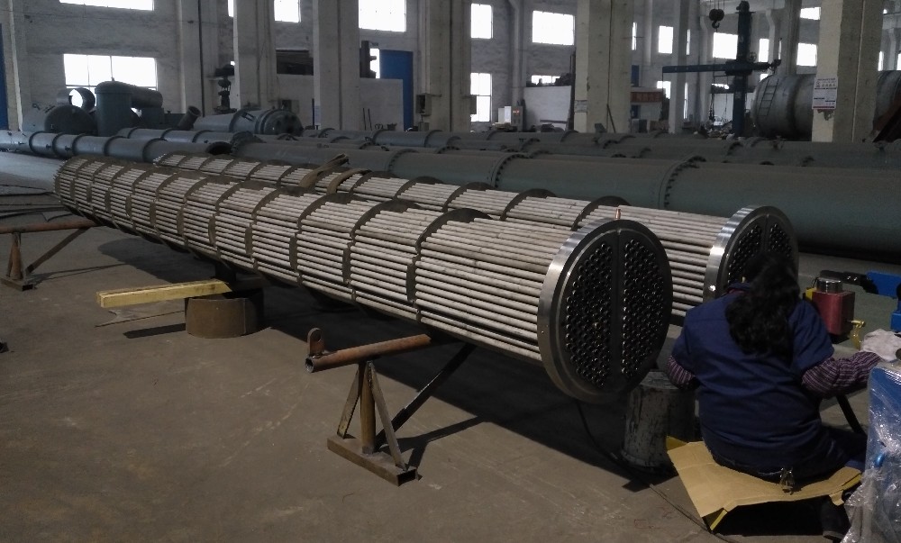 Large Area Industrial Heat Exchanger Air / Water Cooled Evaporative Condenser