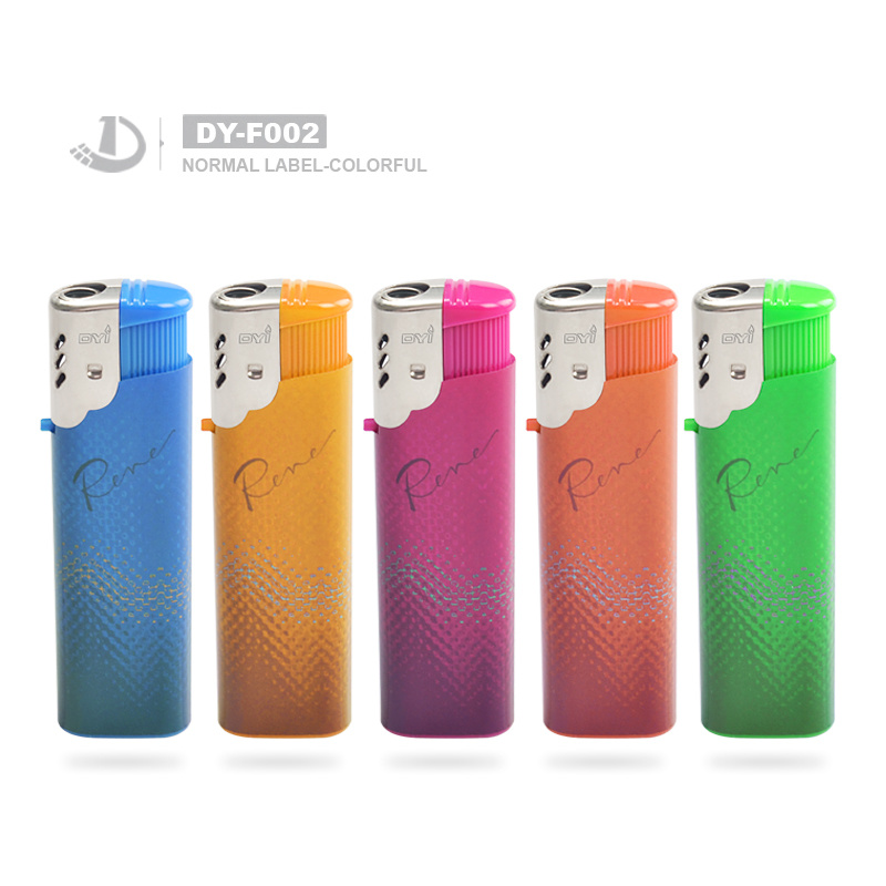 Men&prime; S Gift Encendedores Disposable Windproof Plastic Electronic Gas Cigarette Lighter