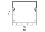 Interior linear lighting W50*H50mm LED Strip Aluminium Profile