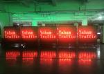 P31.25 Traffic LED VMS Signs Wireless Single Color Message Board