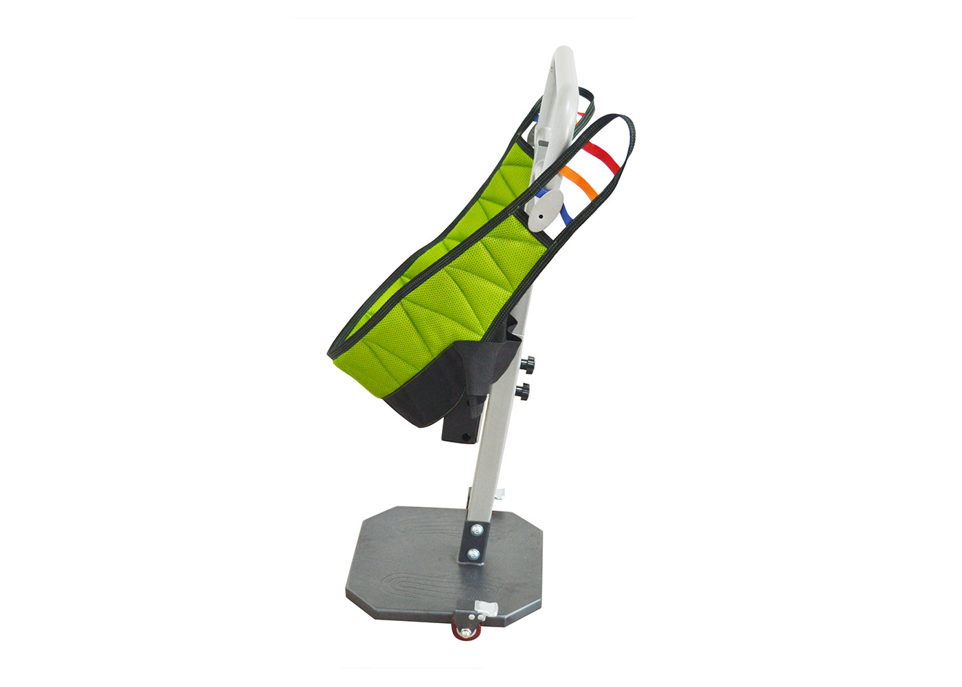 Black Color Portable Patient Lifting Devices , Patient Lifts For Small Spaces Steel
