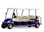 City Tourist 12 Seater Golf Cart With Flip - Flop Backseat , CE Approved