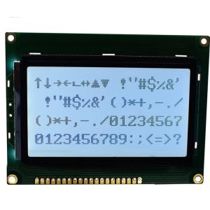 Quality Transmissive Monochrome LCD Module 128*64 Graphic Gray Film Positive Display wholesale