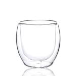 100% Handmade Heat Resistant Double Wall Glass Cup
