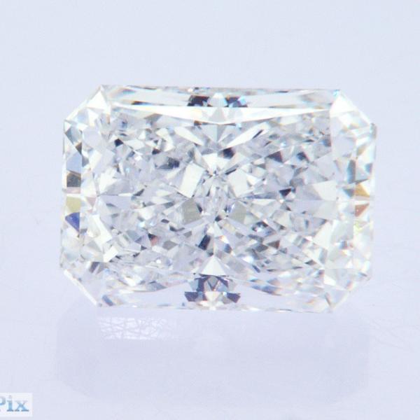 Large Size 4+Ct Laboratory Grown CVD White Diamond Fancy Radiant Shape IGI