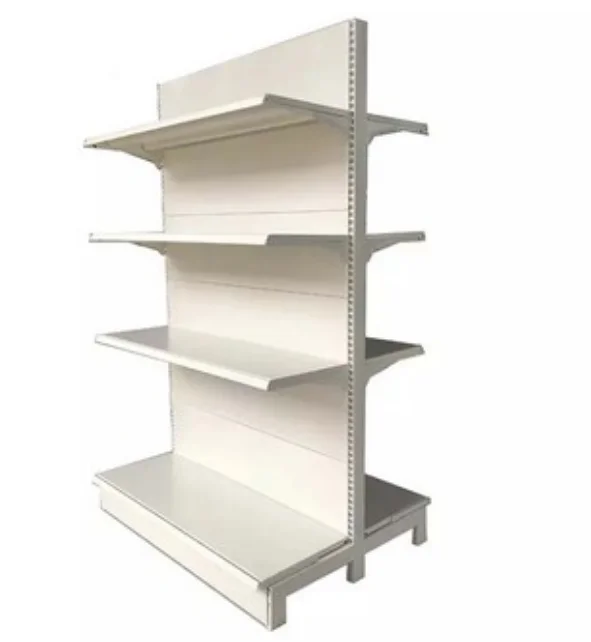 Factory Custom gondola shelving double-sided big shelves shop