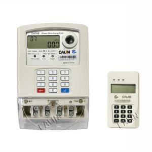 Quality Single Phase LCD STS Prepayment Meter For Rural Area Solar System wholesale