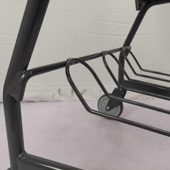 Customizable 125L Grocery Shopping Trolley Q195 Steel Large Shopping Cart