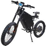 75km/h Fast 3000w Electric Motorcycle 72v with 20AH Lithium Battery