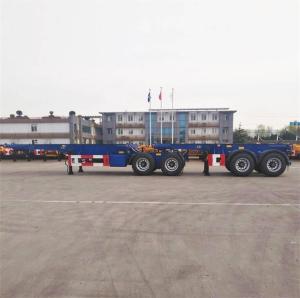 Quality Tri Axle Interlink 40 Foot 60t Container Trailer Chassis wholesale