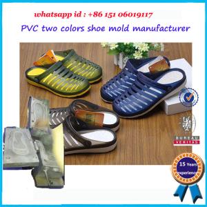 Quality Transparent Jelly Flip Flop Mold Blue Yellow Multi Colors Available wholesale