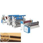 Single Face E Flute Corrugated Cardboard Production Line 5ply Automatic