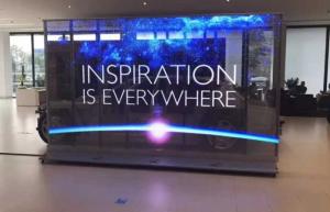 Quality SMD2020 Transparent Glass Led Display 1/ 16scan wholesale