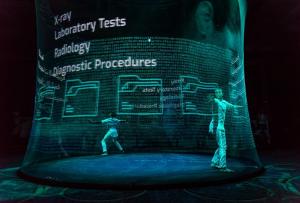 Quality Holoflex Holo Gauze Clear Holographic 3D Projection Screen wholesale