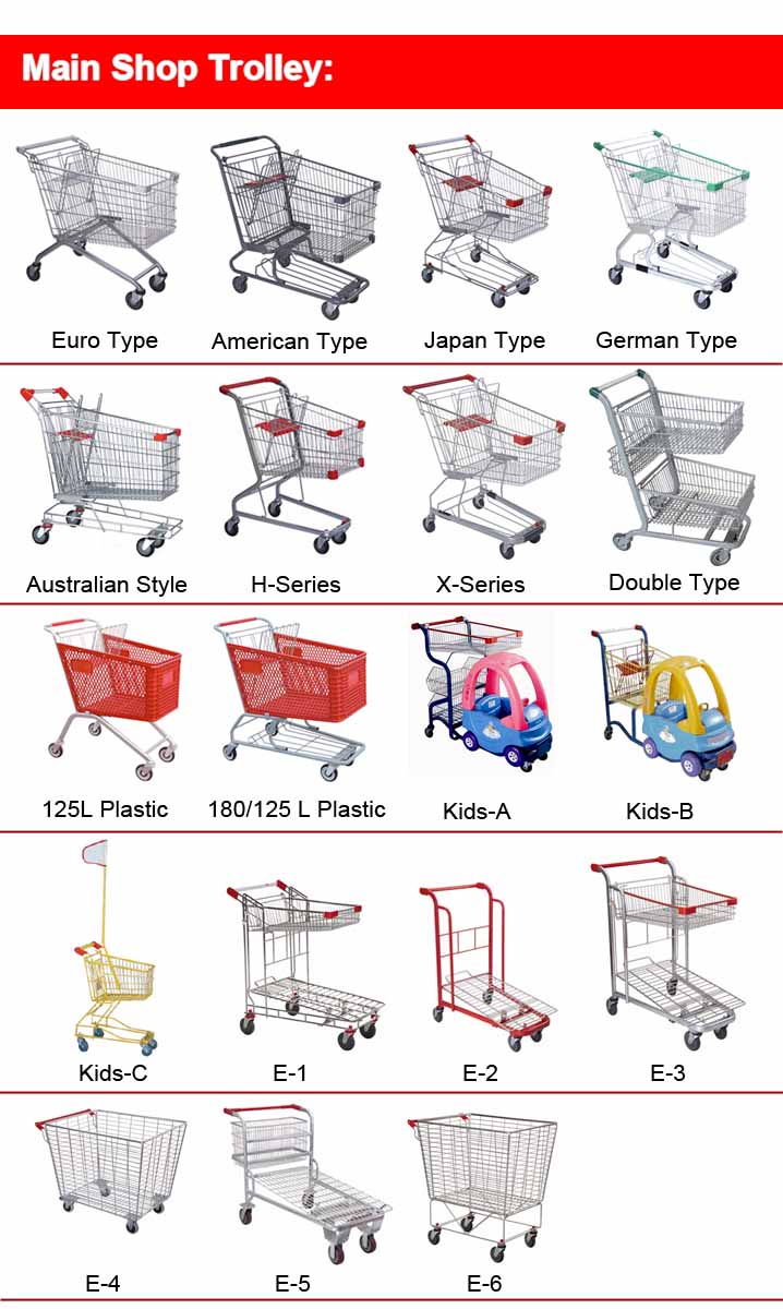 Supermarket Shopping Trolley 