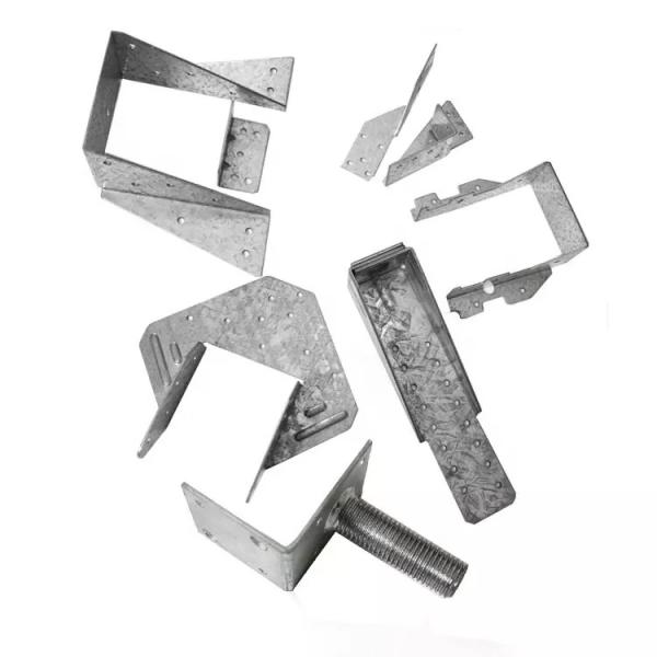 Different Materials Angle Wood Brackets Joist Hanger Construction Metal Timber