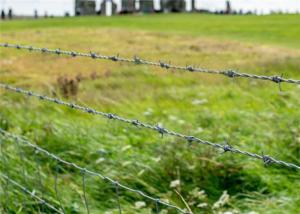 Quality Crossed Wire Fence 16 Gauge Galvanized Barbed Wire wholesale