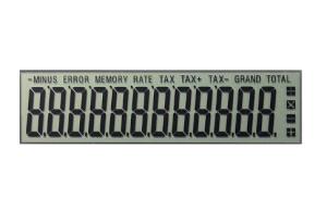 Quality Monochrome TN LCD Display Screen High Resolution Alphanumeric For Calculator wholesale