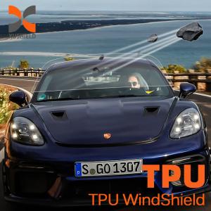 Quality TPU Anti-Scratch UV Protection Car Windshield Protection Film Sand Proof 7.5mil Car Windshield Film wholesale