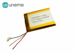 Quality 3600mAh Lithium Polymer Battery for Medical Beauty Equipment 835063 3.7V wholesale