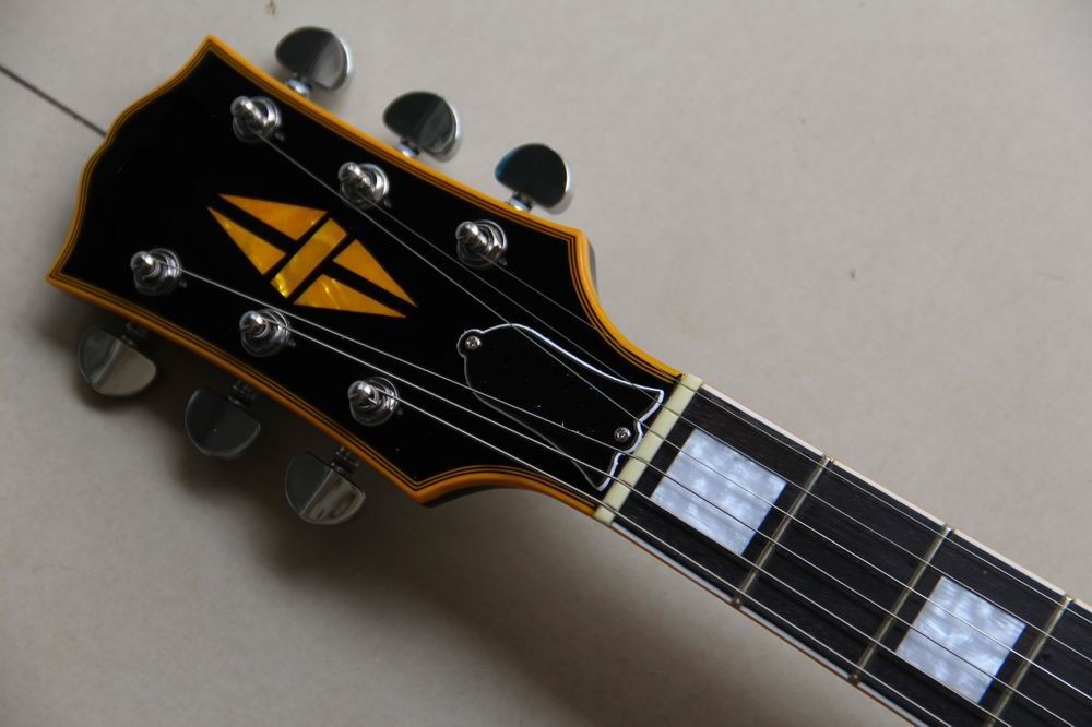 One Piece Neck In Black LP 3 Pickups Ace Frehley Budokan Vintage LP Electric Guitar