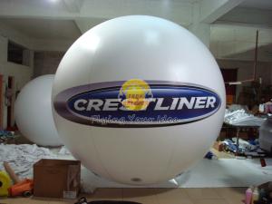 Quality Fireproof and Fireproof advertising helium balloons with 0.18mm PVC for Opening event wholesale