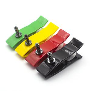 Quality Pediatric ECG Electrode Connector 3.0 4.0 Plastic Clamp 4 Pcs Per Bag wholesale