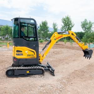 Quality mini digger excavator ZG017S Ergonomic Design and Spacious Driving Space for Operation wholesale