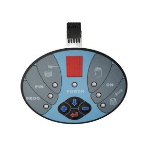 Quality Tactile Embossed Membrane Switch Panel 180mmx110mm wholesale