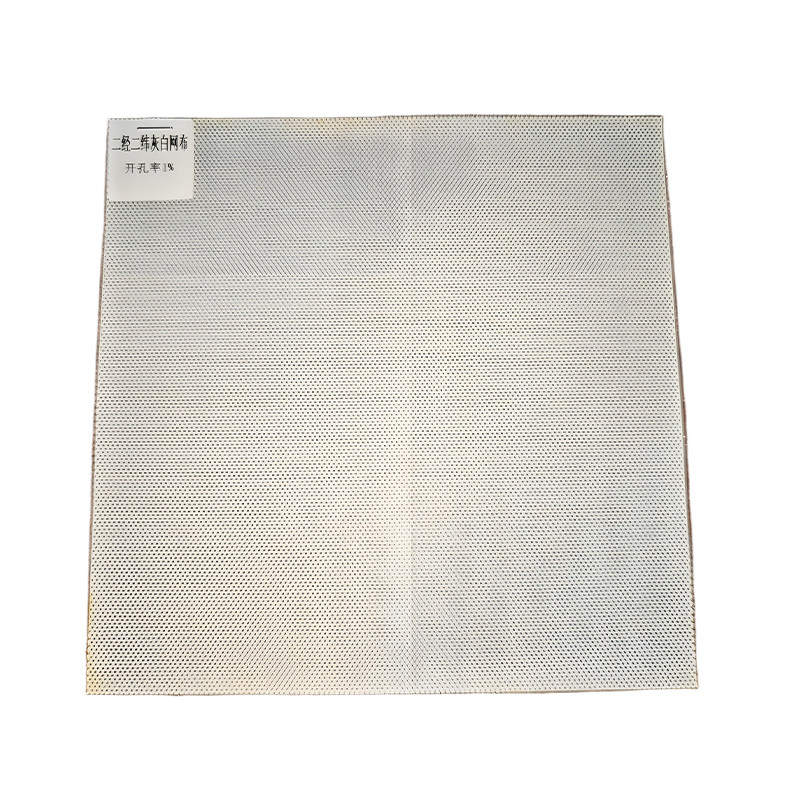 Customized Two Warp and Two Weft Mesh Cloth Train Interiors Window Fabric