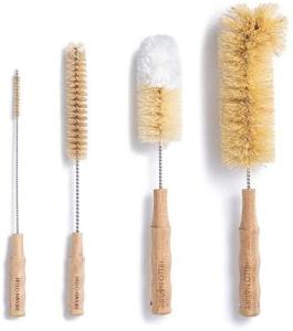 Quality Assorted Wooden Dishwashing Brushes with Rubber Handles wholesale