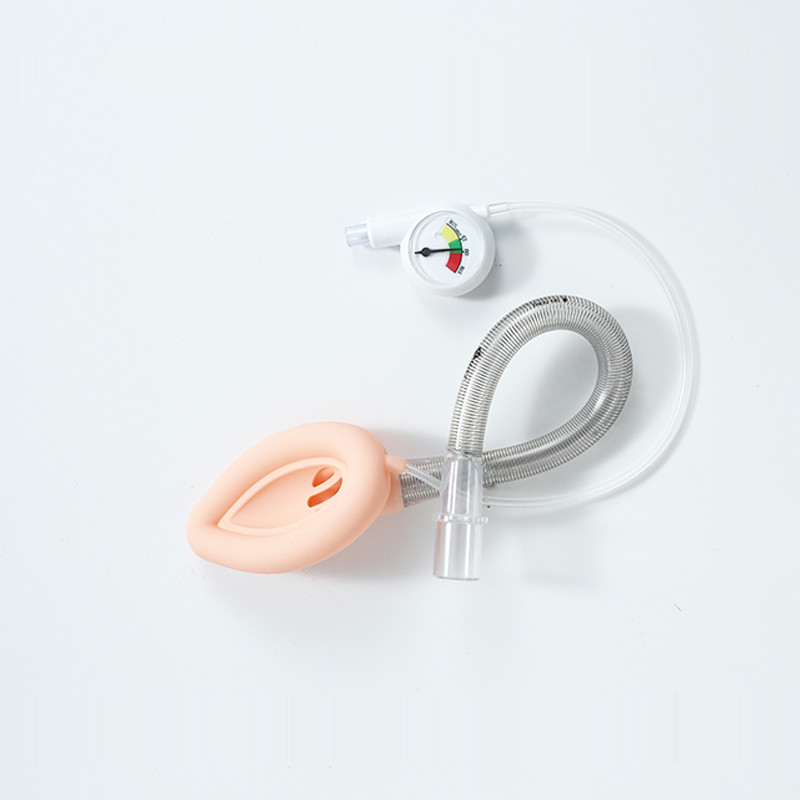 Anesthesia ISO CE Soft Medical Silicone LMA Laryngeal Mask With Patent Cuff Monitor