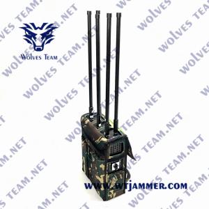 Quality Waterproof Backpack 5 Bands 90 Watt UAV Jammer wholesale