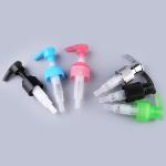 smooth left right opening cosmetic lotion pump sprayer head