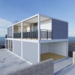 BOX SPACE 3 Bedrooms Container Home Mobile Prefab House Mobile Houses For Living