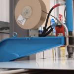 Simple operatation self piercing riveter road sign plate making machine