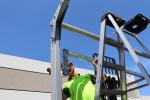 Versatile Industrial Storage Tent With Customizable Length Options Modular