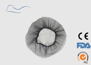 Quality Eco Friendly Kitchen Hair Nets , Disposable Food Hygiene Hair Nets CE Cetificate wholesale