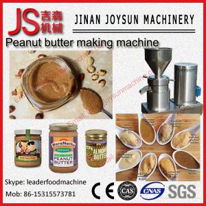 Quality Stainless Steel Colloid Mill / Peanut Butter Machine 3 - 50 kg / h Capacity wholesale