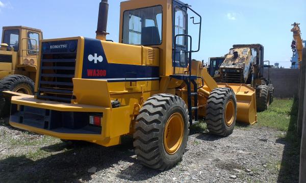 Used Komatsu Japanese Wheel Loaders , Used Small Mini Cheap Wheel Loader WA300