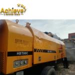 Static Used SANY Concrete Pump 150 mm Pump HBT8018