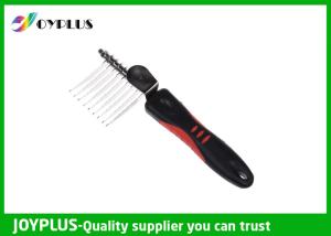 Quality JOYPLUS Metal Rubber Pet Hair Remover Brush OEM / ODM Acceptable 26CM wholesale