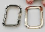 60*45mm Size Simple Square Replacement Dance Shoe Buckles For Ladies Shoe