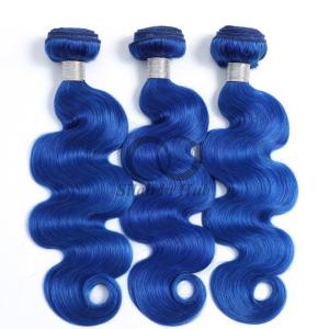 Quality Blue Body Wave Remy Human Hair Bundles Sew In Weave Bundles Brazilian Bundle Deals wholesale